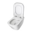 Pack WC carré cuvette et abattant THE GAP SQUARE Roca - A34H47L000 photo du produit Secondaire 2 S