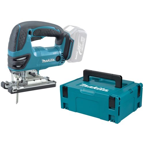 Scie sauteuse LXT 18V (sans batterie ni chargeur) + coffret MAKPAC - MAKITA - DJV180ZXJ pas cher