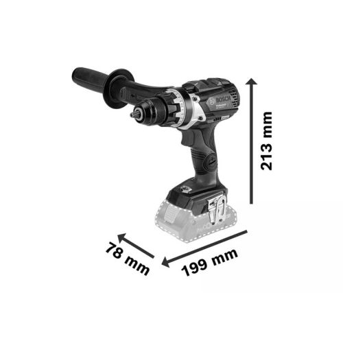 Perceuse-visseuse 18V GSR 18V-110 C + 3 batteries 5Ah + chargeur rapide + L-BOXX 136 - BOSCH - 0615990L8F pas cher Secondaire 3 L
