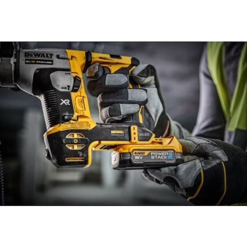 Perforateur SDS Plus 18 V XR Brushless Powerstack 1,4 J + 2 batteries 1,7 Ah + chargeur + coffret TSTAK DEWALT DCH172E2T-QW photo du produit Secondaire 5 L