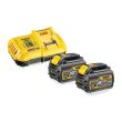 Scie à onglet radiale 54V XR Flexvolt + 2 batteries 6 Ah + chargeur DEWALT DCS777T2-QW photo du produit Secondaire 2 S