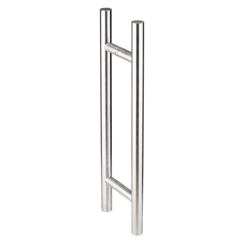 Ensemble de poignées tubulaires à tirage série 5210 32 x 400 mm inox brossé Héraclès B-INOX-PT005 photo du produit Secondaire 2 L
