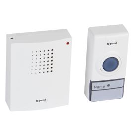 Kit carillon radio Legrand  sans fils essentiel blanc - 09425 photo du produit Principale M