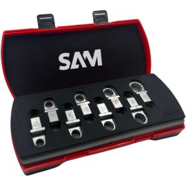 Coffret de 9 embouts dynamométriques Sam Outillage à œil déporté en mm - DEC-J10 pas cher Principale M