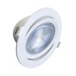 Spot LED SMD CARAT orientable 18 W blanc 3000 K MIIDEX LIGHTING 763622 photo du produit Secondaire 2 S