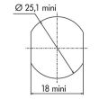 Batteuse PTT pour Boîtes aux lettres - RONIS - 29012 pas cher Secondaire 2 S