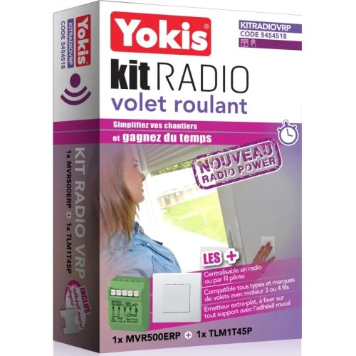 KIT RADIO POWER pour volet roulant - YOKIS - KITRADIOVRP pas cher Principale L