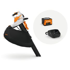 Aspiro-broyeur 36V Stihl SHA 56 + batterie AK 20 + chargeur AL 101 - SA02-011-7110 pas cher Principale M