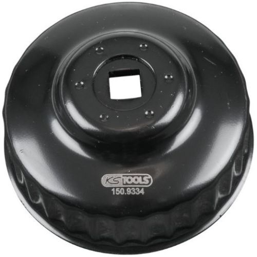 Cloche pour filtre à huile 3/8'' diamètre 76 mm 30 cannelures pour Ford KS TOOLS 150.9334 photo du produit