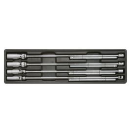 Jeu de 4 clés à bougies articulées Ks Tools 12 pans avec poignée en T de 14 à 21 mm - 517.1130 photo du produit Principale M