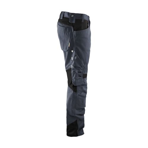 Pantalon artisan sans poches flottantes gris clair/noir T38 BLÅKLÄDER 155618609499C44 photo du produit Secondaire 3 L