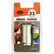 Trépan carbure D 33 mm pour brique faïence SMARTOOL TECHNIC 982682 photo du produit Secondaire 1 S