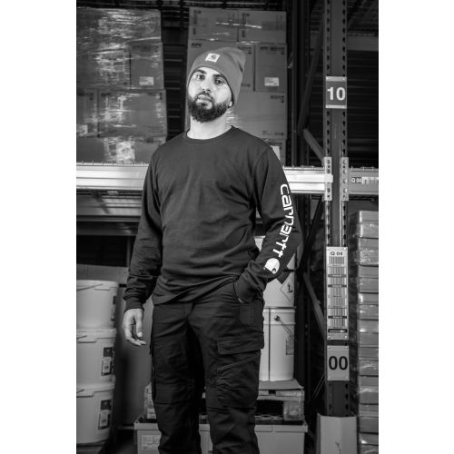 T-shirt manches longues SLEEVE T2XL noir - CARHARTT - S1EK231BLKXXL pas cher Secondaire 3 L