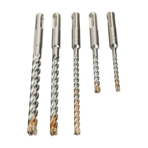 Set de 5 forets à béton THOR SDS Plus à 4 taillants HANGER 155763 photo du produit Secondaire 3 L