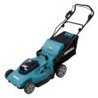 Tondeuse 2x18V LXT 53cm + 2 batteries 5Ah + chargeur - MAKITA - DLM538CT2 pas cher Secondaire 7 S