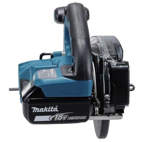 Scie circulaire à métaux 18V + 2 batteries 5Ah + chargeur + coffret MAKPAC - MAKITA - DCS553RTJ pas cher Secondaire 5 L