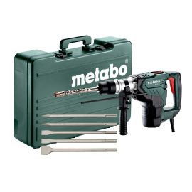 Perfo-burineur SDS-Max 1100W Metabo KH 5-40 avec jeu de burins + coffret plastique - 691057000 photo du produit Principale M