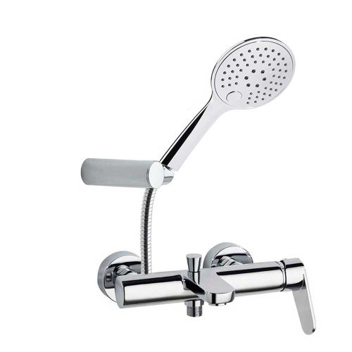 Mitigeur bain-douche monocommande ALEXIA 3605TR avec ensemble de douche chromé - RAMON SOLER - 36C300628 pas cher