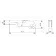 Chariot SR pour rail 150 degré LA CROISEE DS DS323482 photo du produit Secondaire 1 S