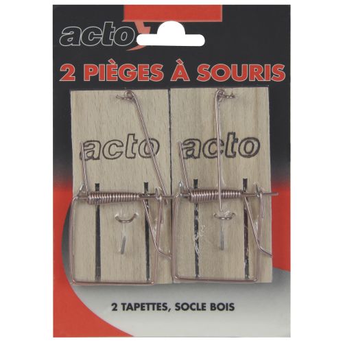 Piège à souris traditionnel ACTO RONGEURS PIEGES1 photo du produit