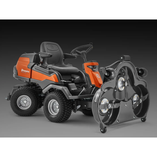 Tondeuse autoportée à coupe frontale thermique 726 cm3 Rider R 420TsX AWD HUSQVARNA 967648401 photo du produit Secondaire 8 L