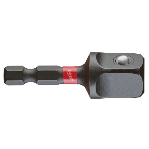 Adaptateur pour douille SHOCKWAVE Hex 1/4'' - carré 1/2'' Milwaukee - 4932471827 photo du produit Principale L