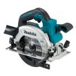 Scie circulaire 18V Makita LXT D 165mm + 2 batteries Makstar 5Ah + chargeur en coffret MAKPAC - MAKITA - DHS660RTJ pas cher