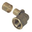 Coude femelle fixe et raccord à glissement PER D12 3/8'' - SOMATHERM - 2307-12-12 pas cher Secondaire 1 S