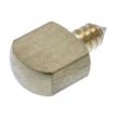 Taquet battoir à visser dans le bois 10 x 20 mm diamètre 5 mm laiton 9009S00 photo du produit