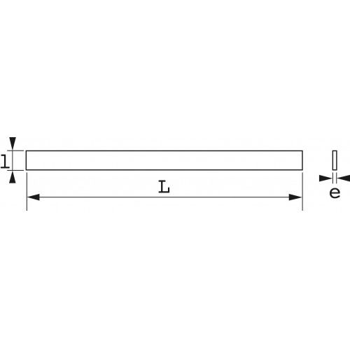 Réglet flexible 200mm - SAM OUTILLAGE - 781-2 pas cher Secondaire 1 L