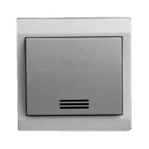 Bouton-poussoir MUREVA STYL &eacute;tanche avec voyant lumineux - SCHNEIDER ELECTRIC - ENN36624 pas cher