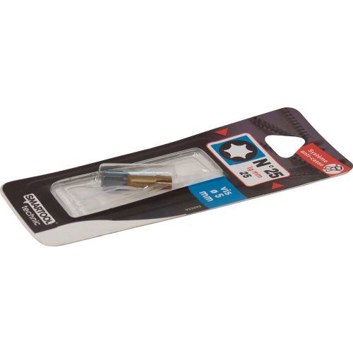 Embout Torx N° 25 longueur 25 mm torsion titane pour vis 5 mm SMARTOOL TECHNIC 933292 photo du produit Secondaire 3 L