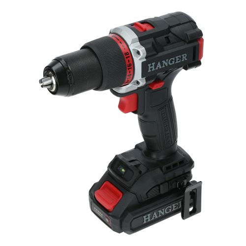 Perceuse-visseuse 18 V DD18-60Z2+ 60 Nm + 2 batteries 2 Ah + 1 chargeur + coffret 75 outils HANGER 400120 photo du produit Secondaire 2 L