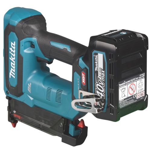 Cloueur finette 23 Ga XGT 40 V max Li-Ion + batterie 2,5 Ah + chargeur + coffret MAKITA PT001GD101 photo du produit Secondaire 3 L