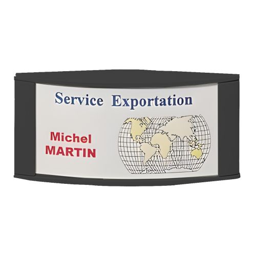 Support de signalétique Pilot argent 150 x 210 mm VACHETTE 046559 pas cher Secondaire 2 L