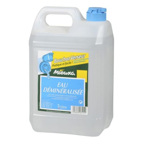 Eau déminéralisée bidon 5 L MIEUXA 103147 - MIEUXA - 103147