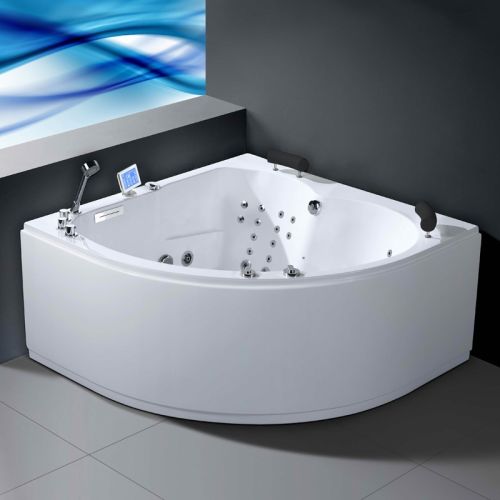 Baignoire balnéo 62 Jets AQUA 150 IPOWER 2 places en angle - THALASSOR - AQUA150D-IP pas cher Secondaire 1 L