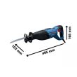 Scie sabre 1250 W GSA 12-30 sous carton BOSCH 06016C7000 photo du produit Secondaire 1 S