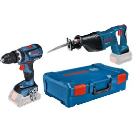 Pack 2 outils 18V Bosch (GSB18V-60C/GSA 18V-LI) (sans batterie ni chargeur) + XL-BOXX pas cher Principale M