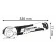 Cisaille universelle 12 V GUS 12V-300 (sans batterie ni chargeur) en coffret L-BOXX BOSCH 06019B2905 photo du produit Secondaire 3 S