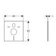 Set isolant phonique pour WC suspendu - GEBERIT - 156.050.00.1 pas cher Secondaire 1 S