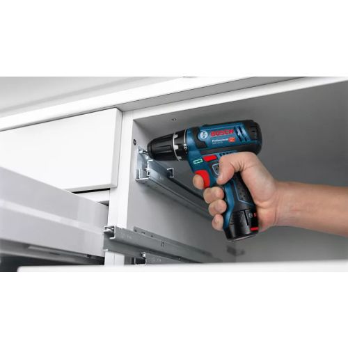 Kit de 2 outils 12V (GSR 12V-15 /GWS 12V-76) + 2 batteries 2,0Ah + chargeur GAL 12V-40 en coffret L-BOXX BOSCH 0615990N2U photo du produit Secondaire 4 L