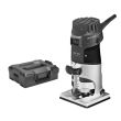 Affleureuse GKF 600 Professional 600 W + coffret L-BOXX 136 - BOSCH - 060160A102 pas cher