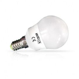 Pack de 3 ampoules LED E14 Miidex Lighting 6 W P45 bulbe 3000 K - 748321 photo du produit Principale M