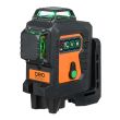 Laser multiligne vert FLG 6X-GREEN + batterie + chargeur + coffret GEO FENNEL 534640 photo du produit Secondaire 7 S