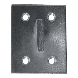 Mentonnet sur platine Mermier zingu&eacute; pour agrafe proven&ccedil;ale - M-301303 pas cher Principale M