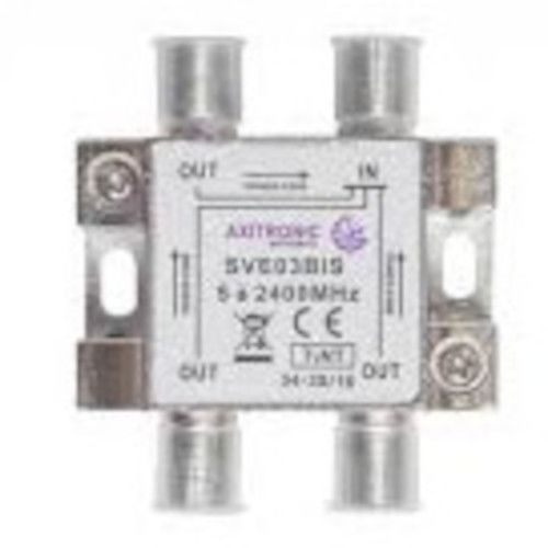 Répartiteur terrestre et satellite avec passage d'alimentation 3 sorties CAE GROUPE SVE03BIS photo du produit