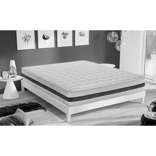 Matelas à mémoire de forme à 5cm de mémoire BOLSENA I Love Sleep 160x190cm - 22cm de hauteur pas cher Secondaire 2 L