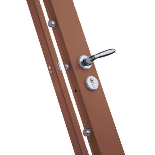 Serrure 5 points Y8C HSH SESAME 2,50 m avec cylindre gâche têtière standard A2P* droite marron HERACLES NP1803Y8CDT2M photo du produit