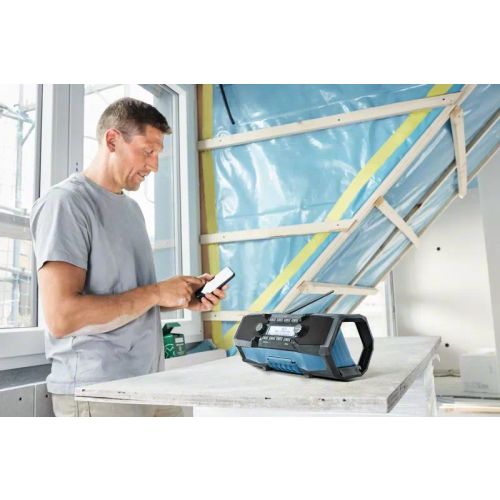 Radio de chantier 18V GPB 18V-2 SC (sans batterie ni chargeur) en boîte carton - BOSCH - 06014A3100 pas cher Secondaire 2 L